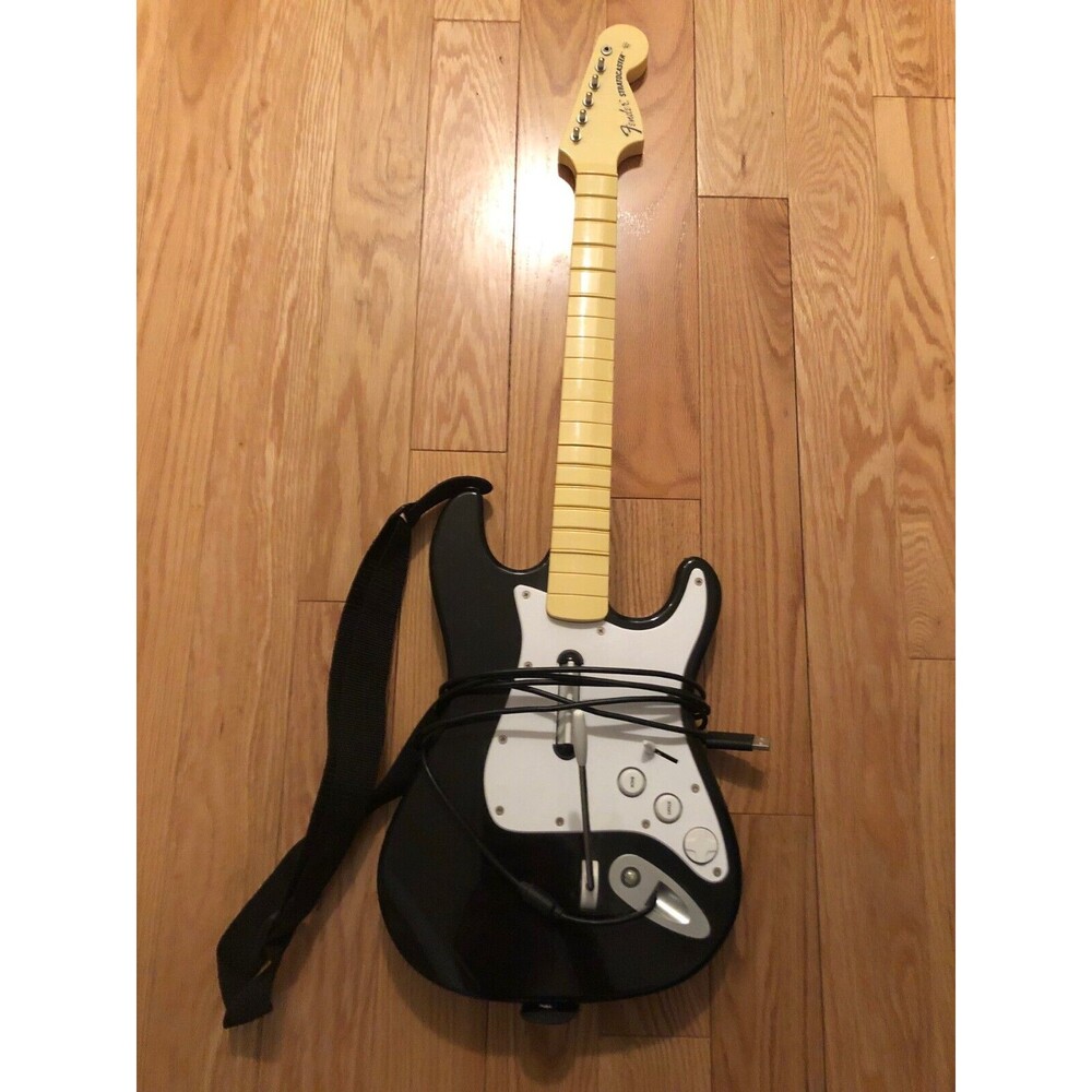 Harmonix Fender Stratocaster PS3-Xbox Wireless Guitar Controller - Black 822152